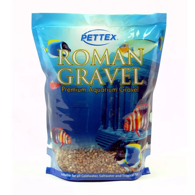 Pettex Roman Natural Lakeland Gravel for Coldwater Tropical Marine Aquarium 2kg