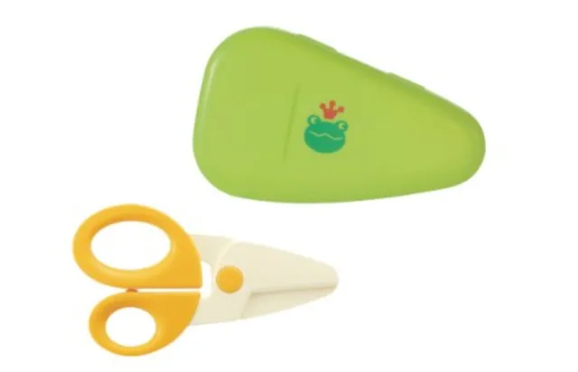 Richell Outing Lunch Kun Baby Food Scissors CP-02 F/S w/Tracking# New from Japan