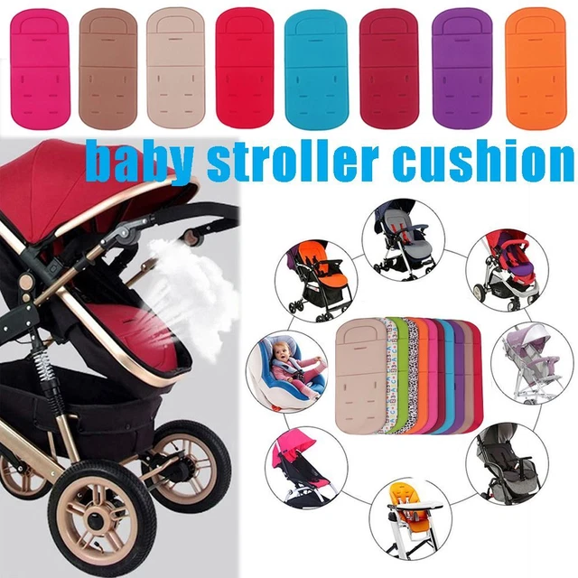 Universal Baby Stroller Soft Cushion Pram Pushchair Car Seat Kids Liner Pad Mat-