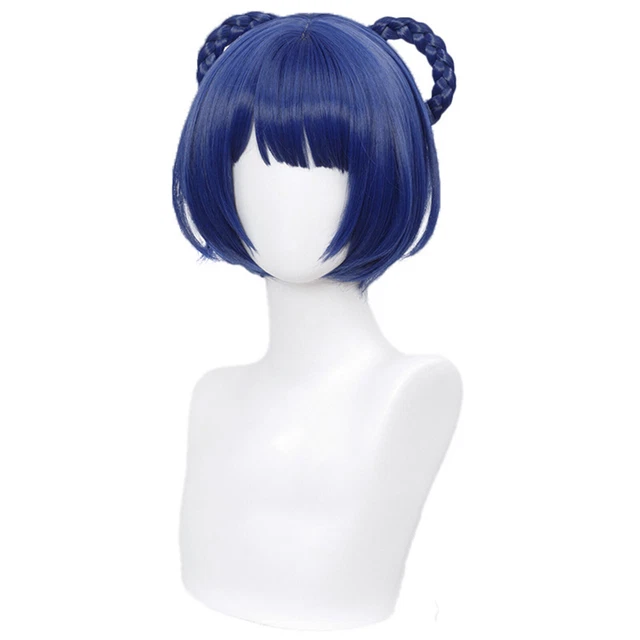 Parrucche cosplay Genshin impatto parrucche anime Xiangling acconciatura corta altamente resto-xp