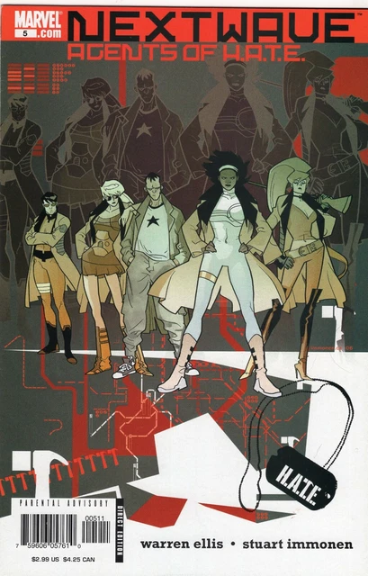 Marvel Next Wave Agents of H.A.T.E. #5 (July 2006) High Grade