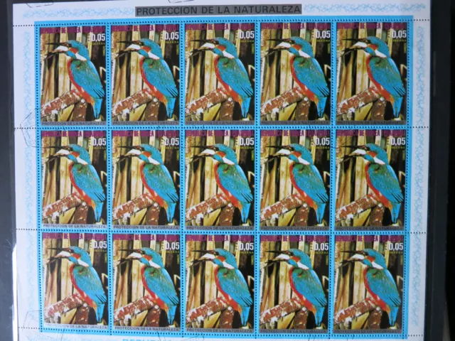 Schöne Briefmarken Guinea Ecuatorial, Vögel, Tiere, gestempelt und postfrisch