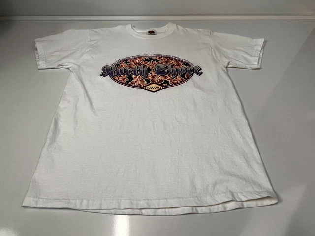 T Shirt South Shore Hawaii Size Large Surfing Banzai Pipeline Kaena Point Ocean