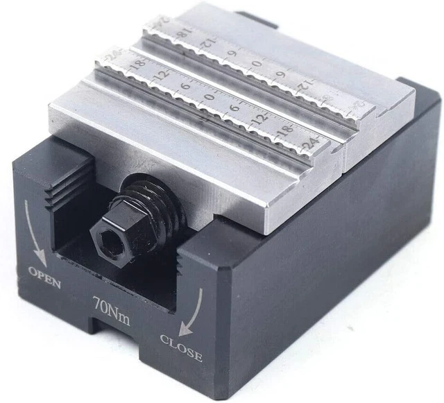 HRC58° Wire CNC Self-Centering Vise Precision Milling Vice Bench Clamp Clamping