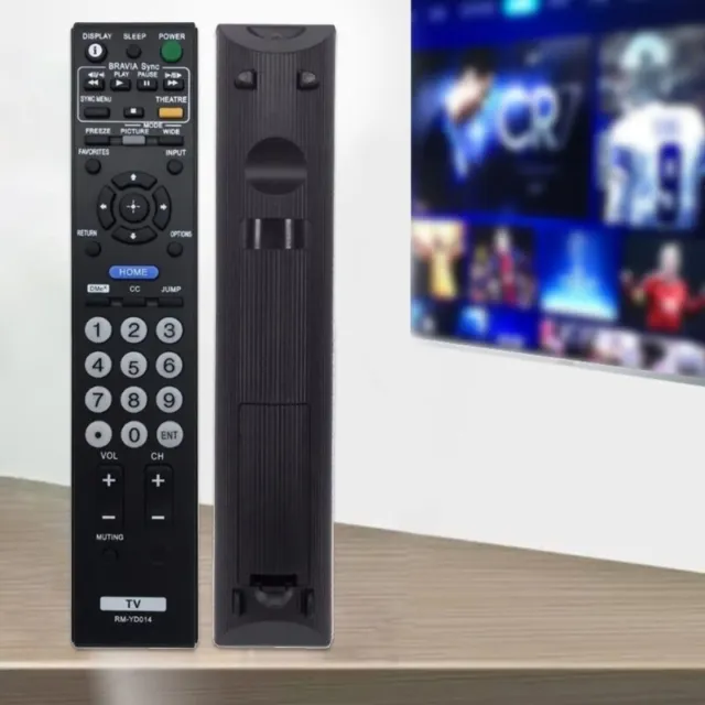 Simplified Design TV Remote RMYD014 Effortless Control for KDL-46V3000 40D3000 3