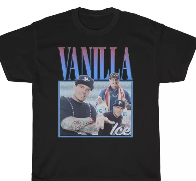 Vanilla Ice Shirt, Vanilla Ice Rapper Hiphop Rapper Rnb Gift For Fans S-5Xl
