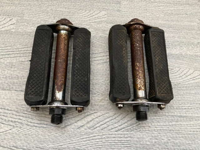 VINTAGE BICYCLE BLOCK Pedals Phillips 17.99 PicClick UK