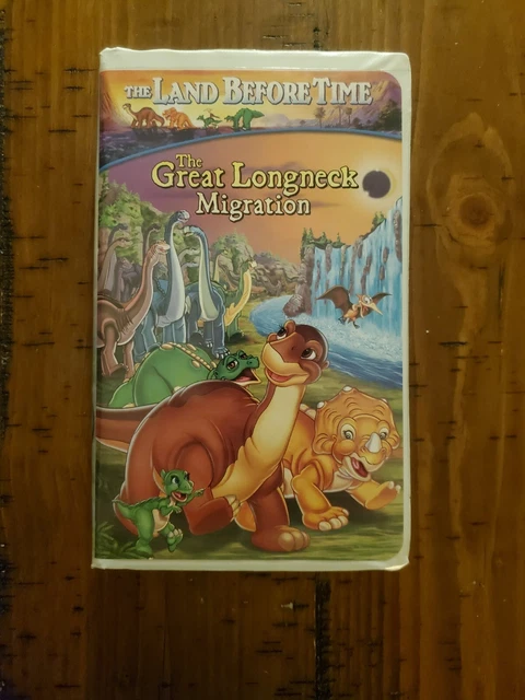 THE LAND BEFORE Time VHS Clamshell THE GREAT LONGNECK MIGRATION £1.88 ...