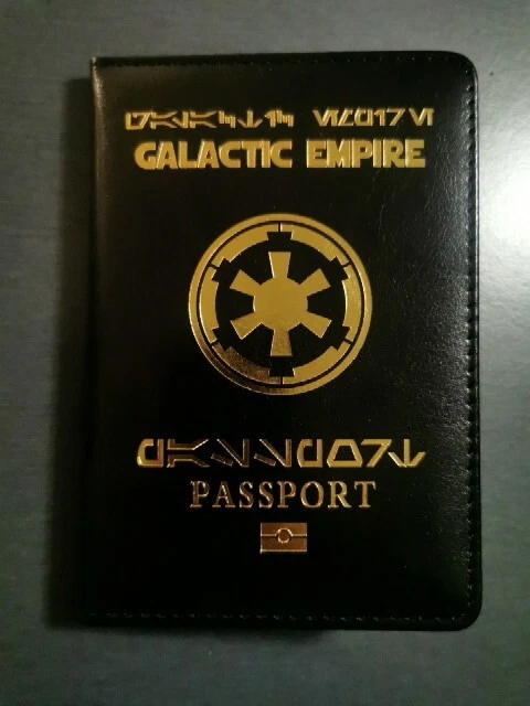 LA GUERRE DES Étoiles Empire Galactique Star Wars Passport