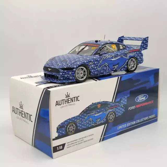 1/18 Authentic Ford Performance #17 Ford Mustang GT Supercar 2018 S.MCLAUGHLIN'S