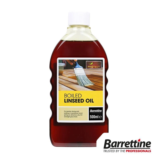 Timco - Olio di semi di lino bollito (taglia 500 ml - 1 ciascuno)