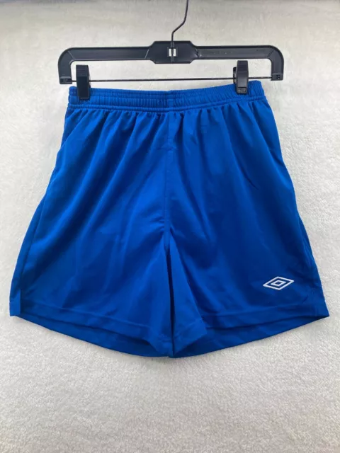Umbro Junior City Shorts, Soccer Youth size small Royal Blue NEW