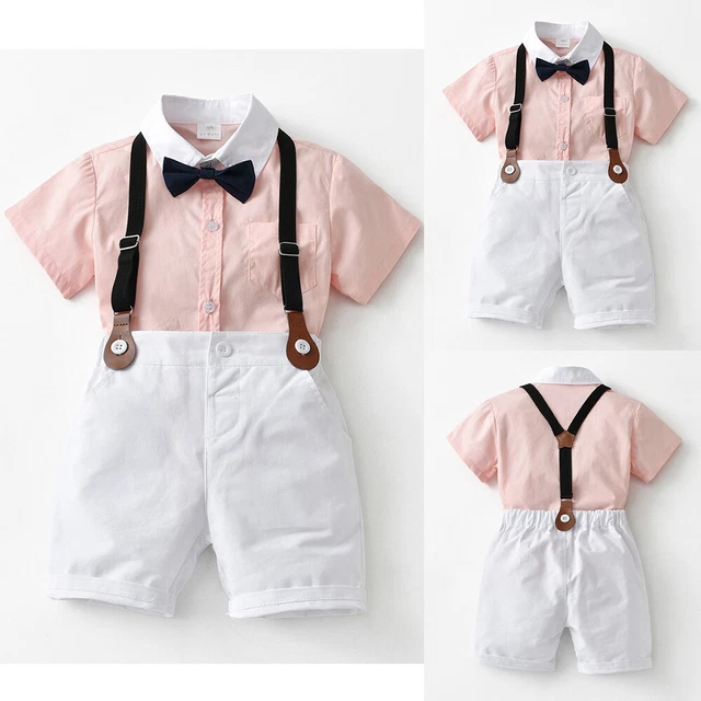 Baby Junge Gentleman Blazer Set Taufanzug Hochzeitanzug Party Festliche Anzüge