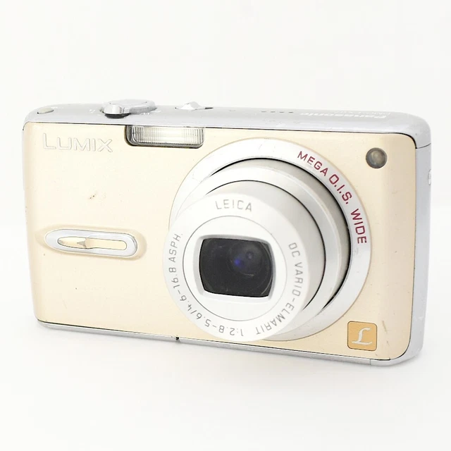Panasonic LUMIX DMC-FX07 ゴールド PANASONIC LUMIX DMC-FX07 Digital Camera Gold from Japan