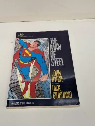 Superman The Man of Steel TPB 1987 DC John Byrne 2nd Print