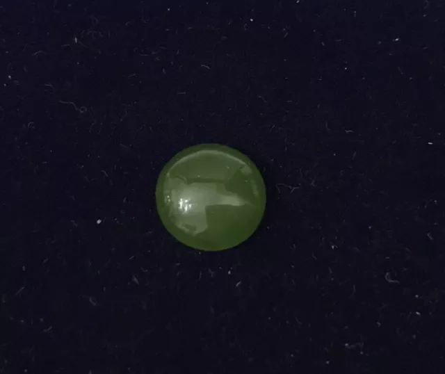 Natural  Green Round Jade Jadeite 10mm - 11mm Loose Gemstone Round Cab Gem