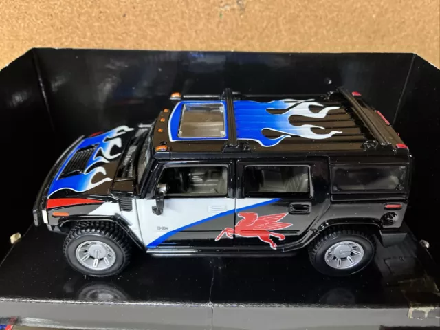 2003 MOBIL HUMMER H2 SUV SPECIAL EDITION DIECAST 1:27 Gas Oil Promotional GM 4x4