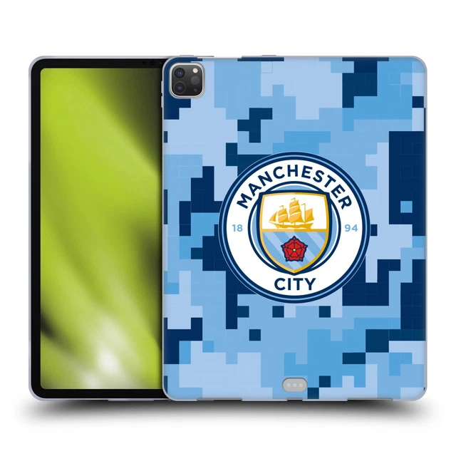 Manchester City Man City Fc Digital Camouflage Gel Case For Apple Samsung Kindle