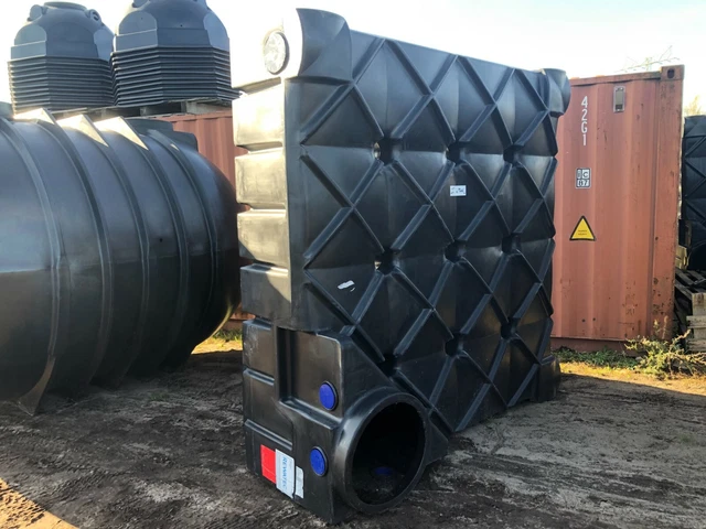 3000 LITER FLINE BWare Regenwassertank Zisterne Erdtank