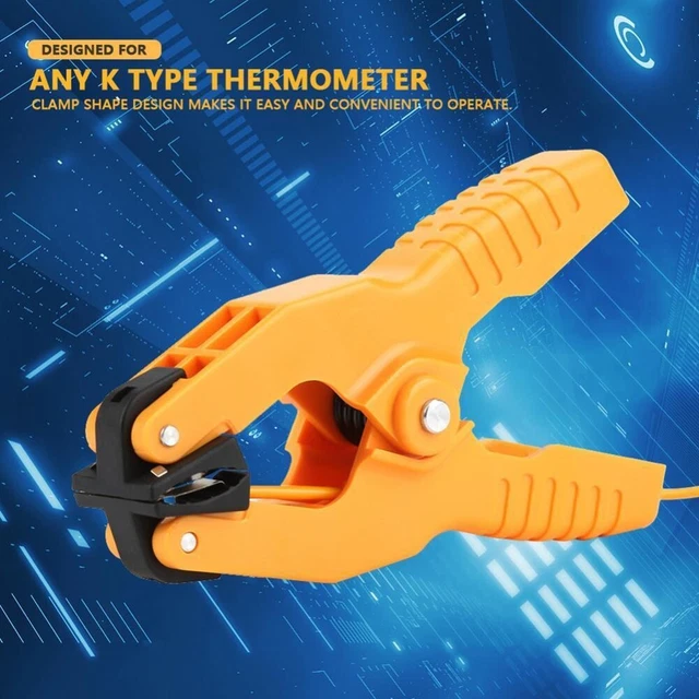 Clip termocoppia -40°C ~ 200°C 102 cm/40,16 pollici 4,5 cm/1,77 pollici