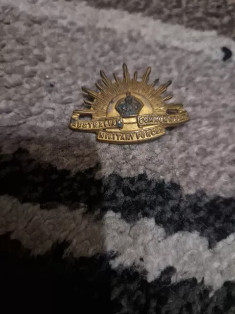 australian commonwealth military forces Lapel Pin Badge Sweetheart