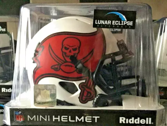 Tampa Bay Buccaneers Nfl Riddell Speed Mini Helmet Lunar Eclipse
