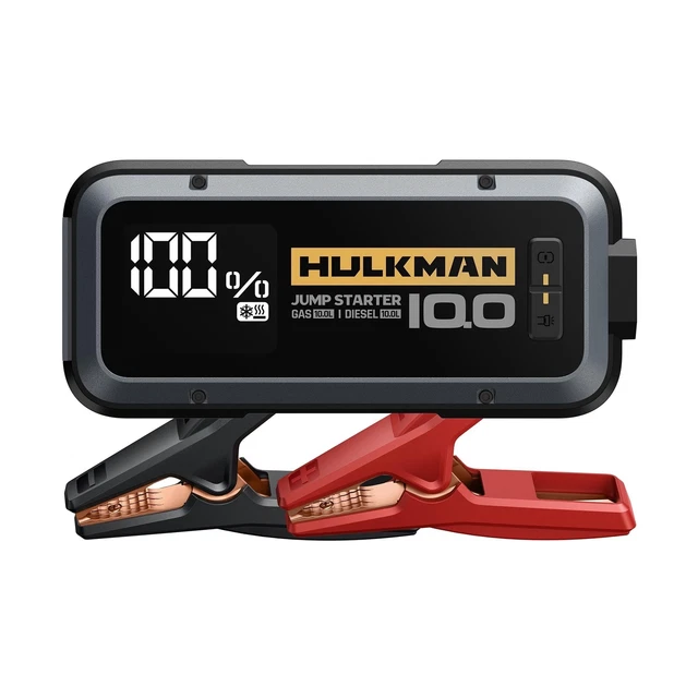HULKMAN ALPHA100 JUMP Starter 4000 Amp 32000mAh Car Starter with 40