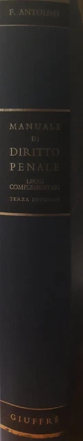 Mnuale di diritto penale: leggi complementari