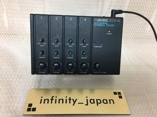 BOSS BX-4 / 4 CHANNEL STEREO MIXER free shipping fropm japan very fast shipping