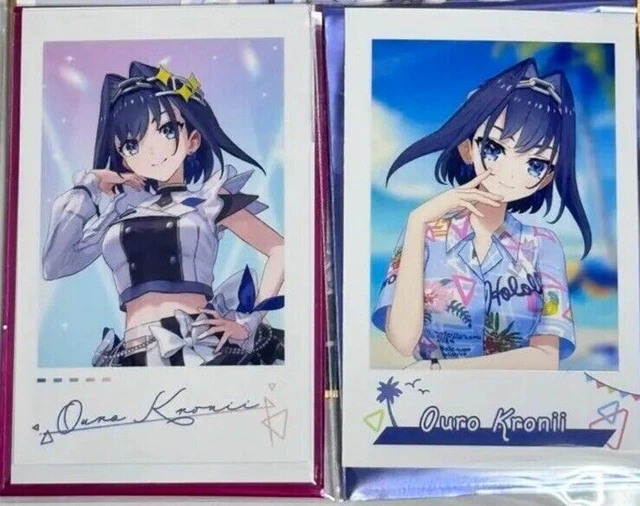 HOLOLIVE EN SUPER EXPO 2024 Limited Ouro Kronii Instax Style Card Set