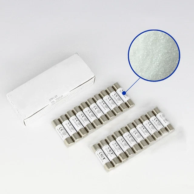 10 pièces fusible DC 10 x 38 mm tube fusible flash fusible fin durable pratique