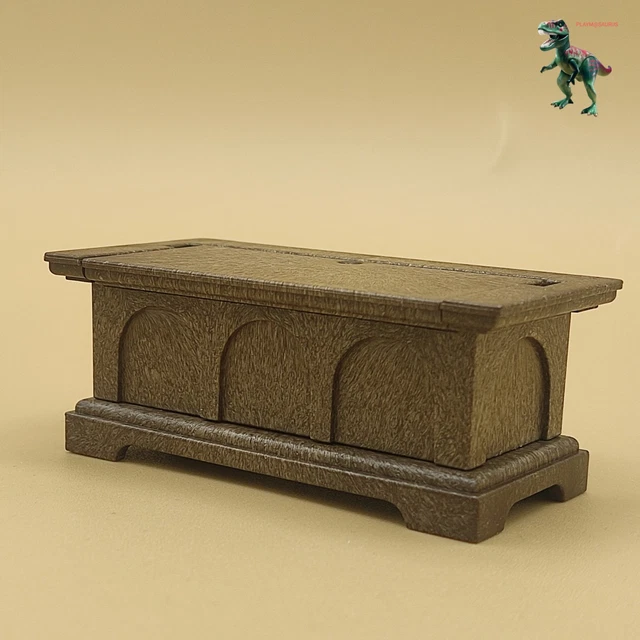 Playmobil - Mur Gris De Château Avec Trou - Pièces 4865 4866 - Moyen-Âge Chevaliers - Occasion