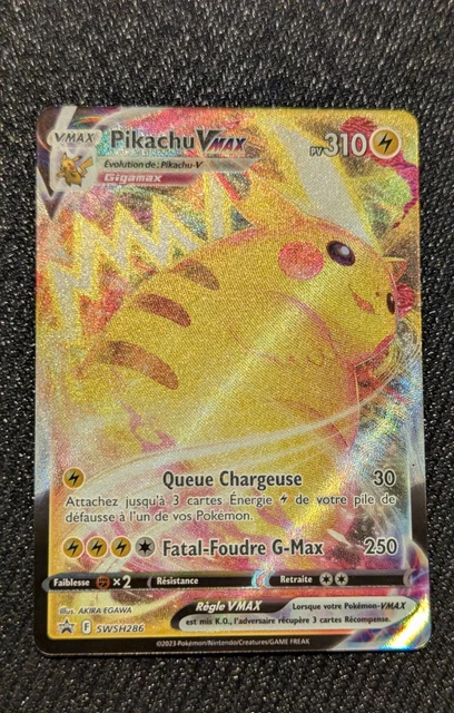 Pokemon **Jumbo** - Pikachu Vmax - SWSH286 - Tarjeta de gran tamaño