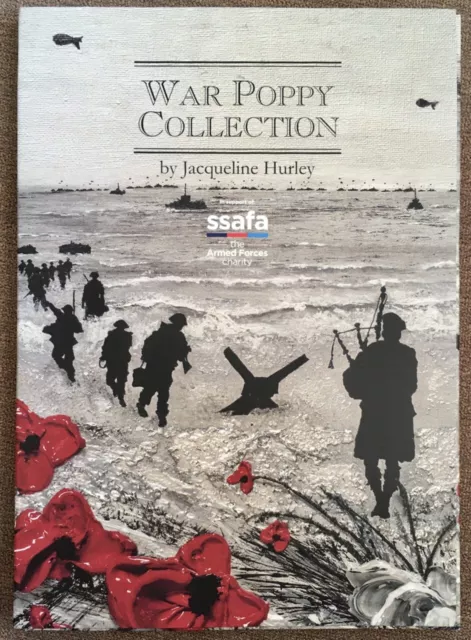 War Poppy Collection by Jacqueline Hurley Coin Folder Empty