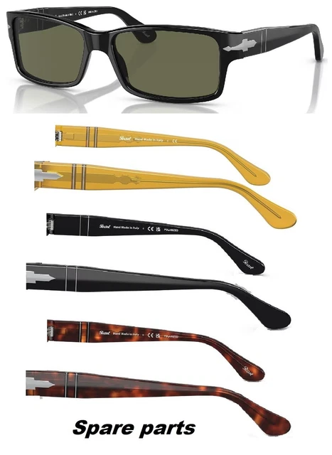 ASTE DI RICAMBIO per occhiali Persol 649 da sole ricambi PO649