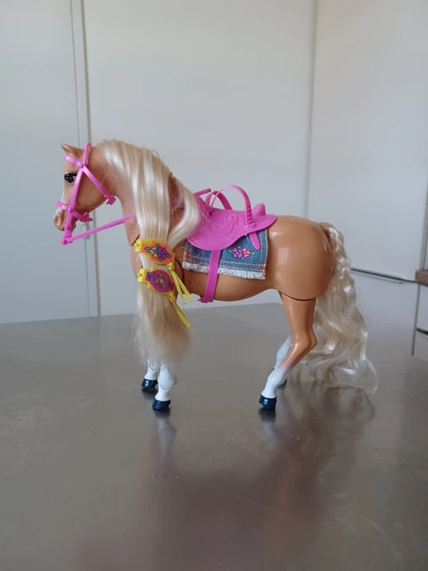 Barbie Cheval étincelant Beauties Émeraude Et 2 Poupées Barbie Mattel 1993-1994, Occasion