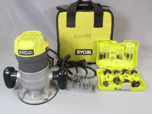 Ryobi R163G 120v Volt 8.5 Amp 1-1/2 Peak HP Fixed Base Corded Router