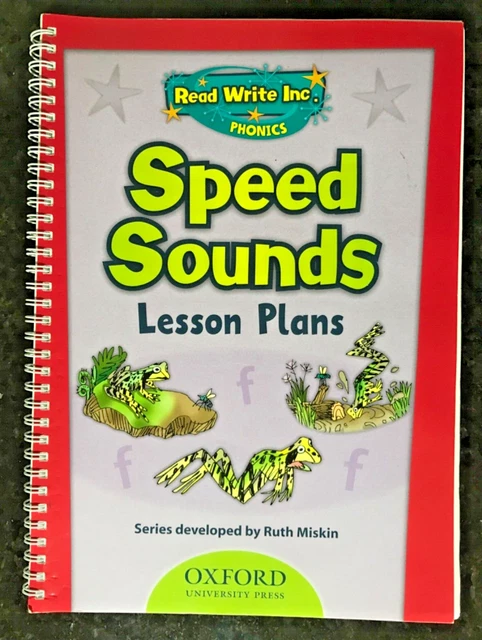 READ WRITE INC. Phonics Speed Sounds Lesson Plans by Ruth Miskin £20.00 ...