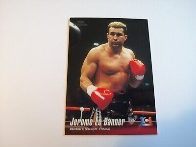 JEROME LEBANNER K-1 Kickboxing 2001 Trading Card UFC SEG MMA PRIDE RIZIN Topps