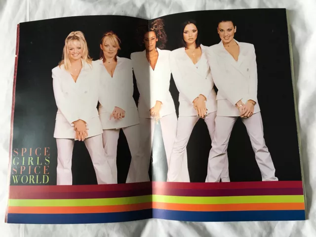 Spice Girls World Tour Programme Concert ticket & VIP pass Wembley Arena 1998 3