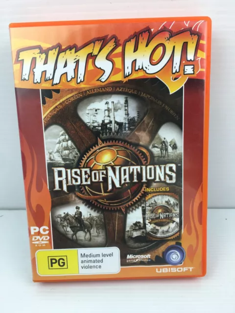 Rise of Nation, including Thrones & Patriots Expansion Pack