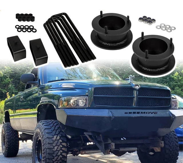 3& FRONT + 3" Rear Full Lift Kit for 19942001 Dodge Ram 1500 4WD 2WD