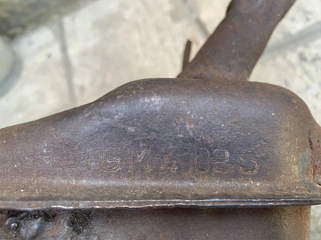 Marmitta padellino originale PIAGGIO Canna Alta vespa 50 N L 125 Nuova IGM4109S
