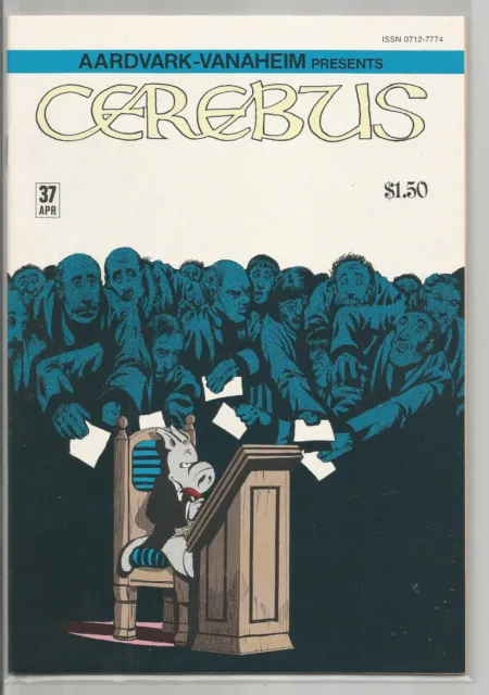 Cerebus # 37 * Dave Sim *  Aardvark-Vanaheim Press * 1982