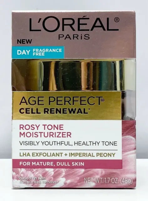 L'Oreal Paris Age Perfect Cell Renewal Rosy Tone Day Moisturizer for Mature Skin
