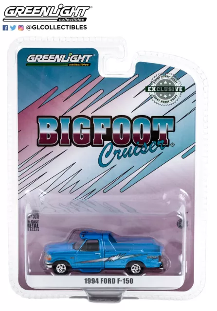 Greenlight 1994 Ford F-150 Bigfoot Cruiser #2 - 1:64 Scale Diecast 30376