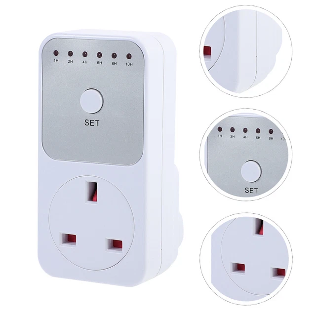 SAFETY OUTLET PROGRAMMABLE Timer Countdown Socket Mechanical £12.59 ...