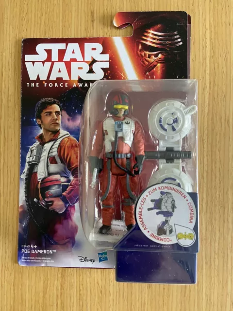 Star Wars The Force Awakens, Poe Dameron Actionfigur in OVP, Hasbro