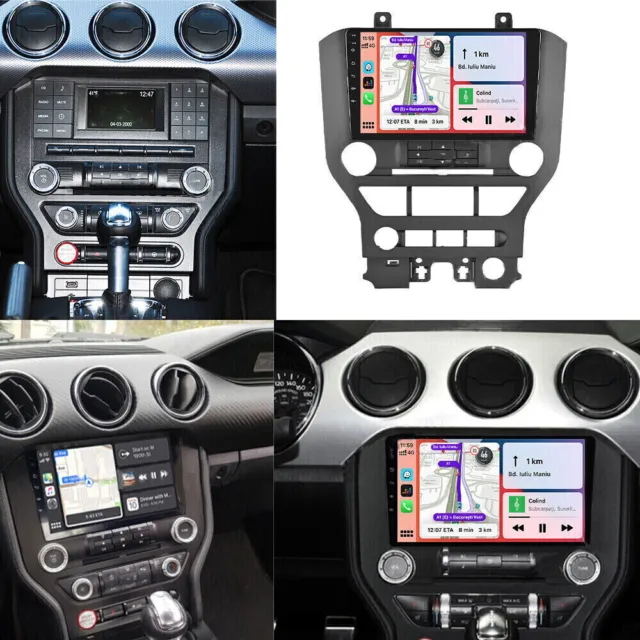 für Ford Mustang 2015-2020 Android 11.0 Autoradio GPS Navi CarPlay RDS WIFI 9"