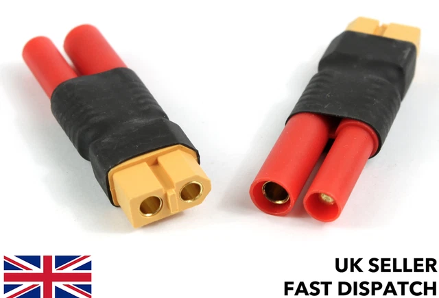 RC-Stecker-Adapter – 4 Mm Bullet Auf XT60 Weiblich, Für Akku-Verbindungen